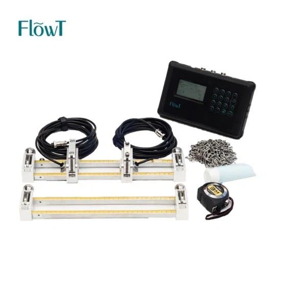 Full Function Portable Transfer Time Ultrasonic Flow Meter